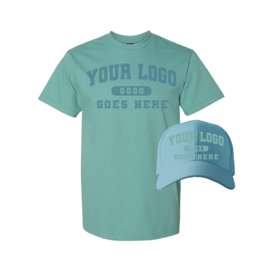 Combo C1201 Chalky Mint / Seafoam Tee